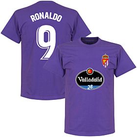 Valladolid Ronaldo 9 Team T-shirt - Purple