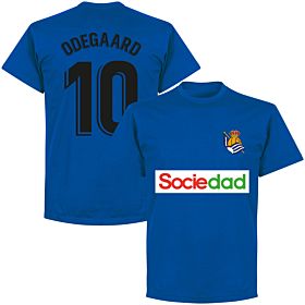 Sociedad Odegaard 10 Team T-shirt - Royal