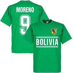 Bolivia Team Moreno Tee - Green