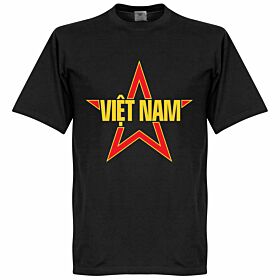 Vietnam Star Tee - Black