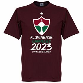 Fluminense Copa Libatadores 2023 T-shirt - Maroon
