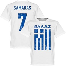 Greece Samaras Tee - White