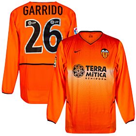Nike Valencia CF 2002-2003 Away Jersey L/S - NEW Condition (w/tags) - Player Issue - GARRIDO #26