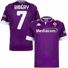 20-21 Fiorentina Home Shirt + Ribéry 7 (Official Printing)