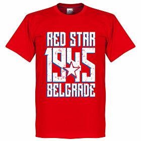 Red Star Belgrade 1945 Tee - Red