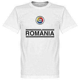 Romania Team Tee - White