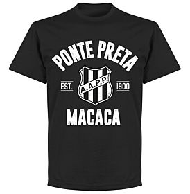 Ponte Preta Established T-Shirt - Black