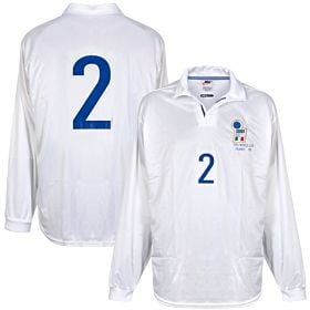 Nike Italy FIFA World Cup 1998Away L/S No.2 Player IssueShirt - NEW Condition - Size Large