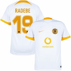 22-23 Kaizer Chiefs Away Shirt + Radebe 19 (Fan Style)