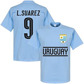 Uruguay L. Suarez Team Tee - Sky