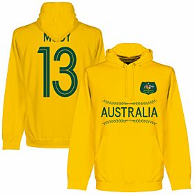 Australia Mooy 13 Team Hoodie - Gold