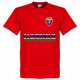 Gambia Team Tee - Red