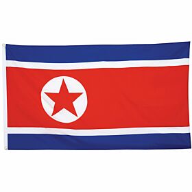 North Korea Large National Flag