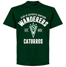 Santiago Wanderers EstablishedT-Shirt - Bottle Green