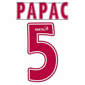 Papac 5 (Official Printing) - 08-09 Glasgow Rangers Home