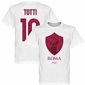 Francesco Totti No.10 Roma Gallery Tee - White