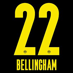 Bellingham 22 (Official Printing) - 20-21 Borussia Dortmund Away