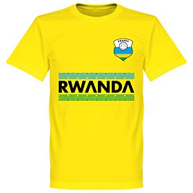 Rwanda Team T-shirt - Lemon Yellow