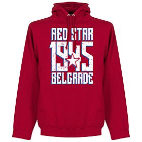 Red Star Belgrade 1945 Hoodie - Red