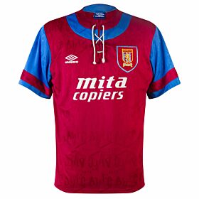 Umbro Aston Villa 1992-1993 Home Shirt - USED Condition (Very Good) - Size L