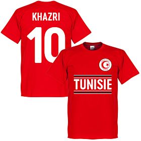 Tunisia Khazri 10 Team Tee - Red