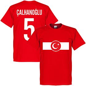 Turkey Banner Calhanoglu 5 Tee - Red
