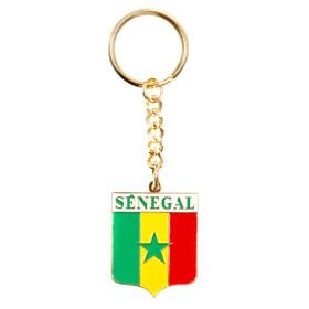Senegal Enamel Keyring