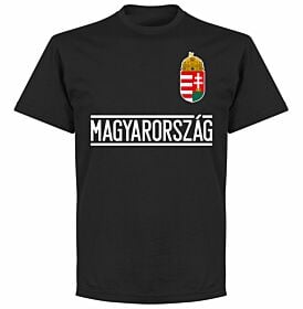 Hungary Team T-Shirt - Black