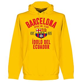 Barcelona Sport Club Established Hoodie - Yellow