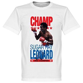 Sugar Ray Leonard Boxing Legend Tee - White