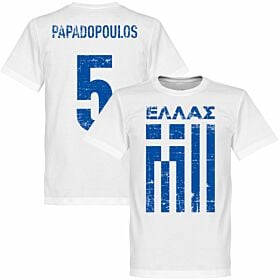 Greece Papadopoulos Tee - White