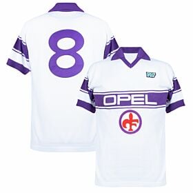 84-85 Fiorentina Away Ennerre Authentic Remake Shirt - Opel Sponsor