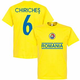 Romania Chiriches 6 Team Tee - Yellow