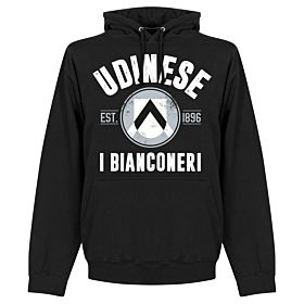 Udinese Established Hoodie - Black