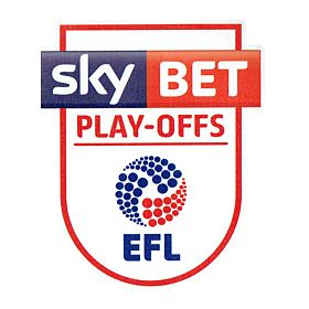 EFL League Two Play-Off Patch Pair 2016 / 2017