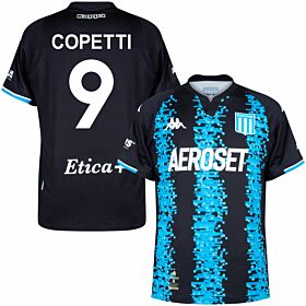 22-23 Racing Club Away Shirt + Copetti 9 (Fan Style)