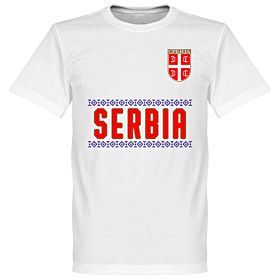 Serbia Team Tee - White