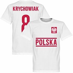 Poland Krychowiak Team Tee - White