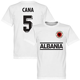 Albania Cana 5 Team Tee - White