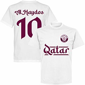 Qatar Team Al Haydos 10 T-shirt - White