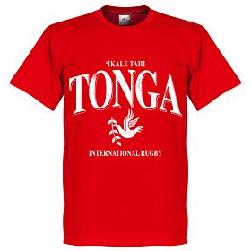 Tonga Rugby Tee - Red