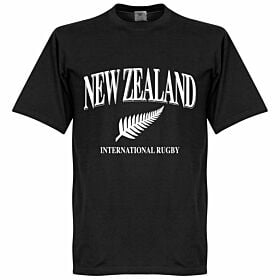 New Zealand Rugby Tee - Black