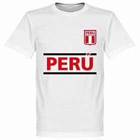 Peru Team Tee - White