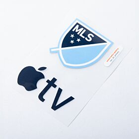 2023 MLS & Apple TV Sleeve Badge - Black/Sky