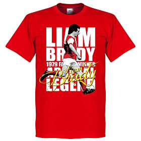 Liam Brady Legend Tee - Red