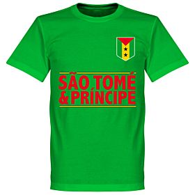 São Tomé and Príncipe TeamT-Shirt - Green