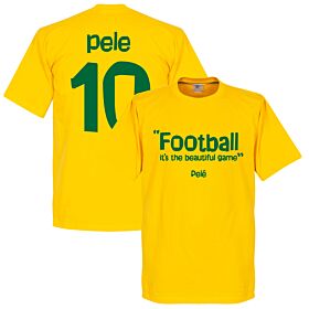 Pele 10 'Football It's the Beautiful Game' Tee