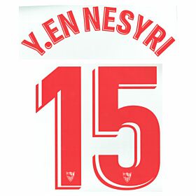 Y.En Nesyri 15 (Official Printing) - 21-22 Sevilla Home