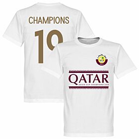 Qatar 2019 Asian Cup Winners Tee - White