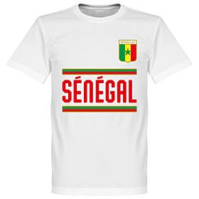 Senegal Team Tee - White